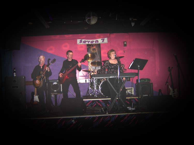 Seven 7 Atlanta's dance cover band appearing live at chelsea's down under in Athens Georgia